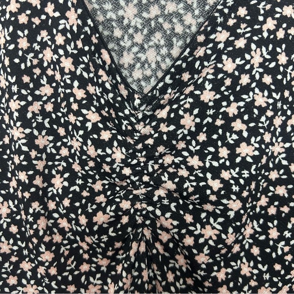 Gilli Black and White Floral Long Sleeve Dress size 1X - Picture 9 of 11